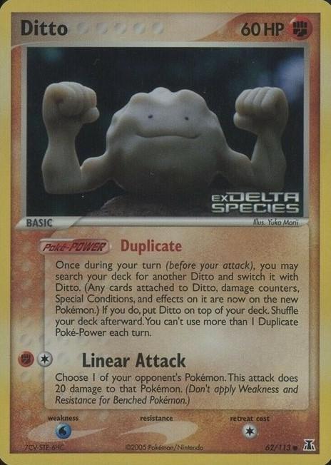Ditto (Geodude) [Reverse Holo]
